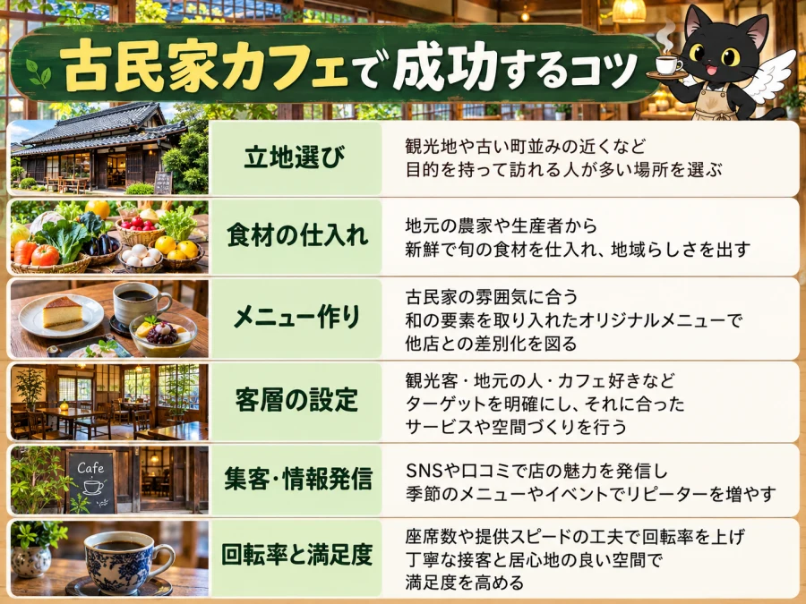 古民家カフェの開業で成功するコツ