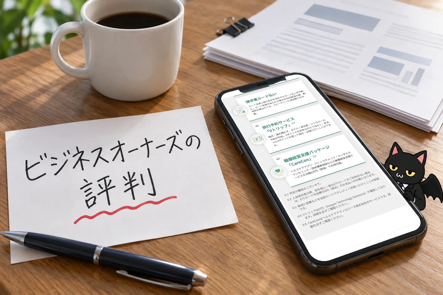ビジネスオーナーズの評判