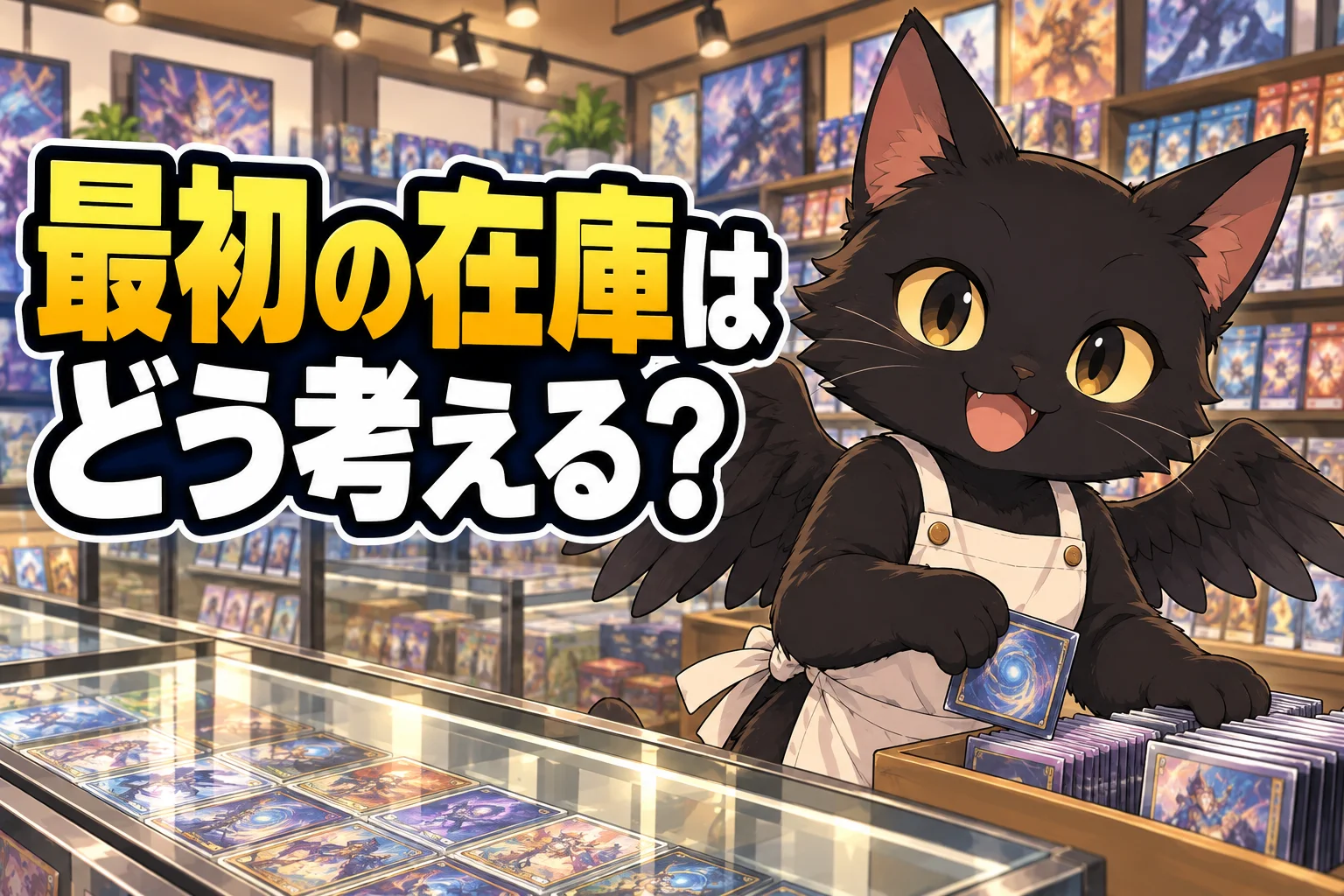 最初の在庫はどう考える？
