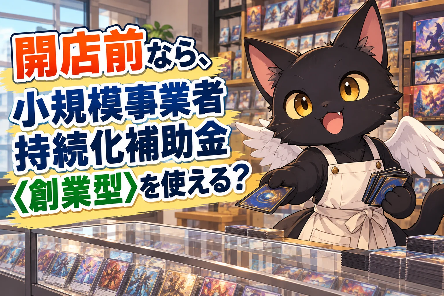 開店前なら、小規模事業者持続化補助金〈創業型〉を使える？