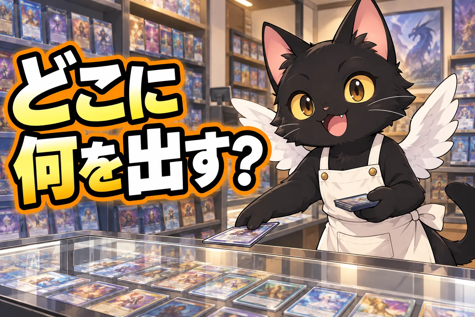 どこに何を出す？