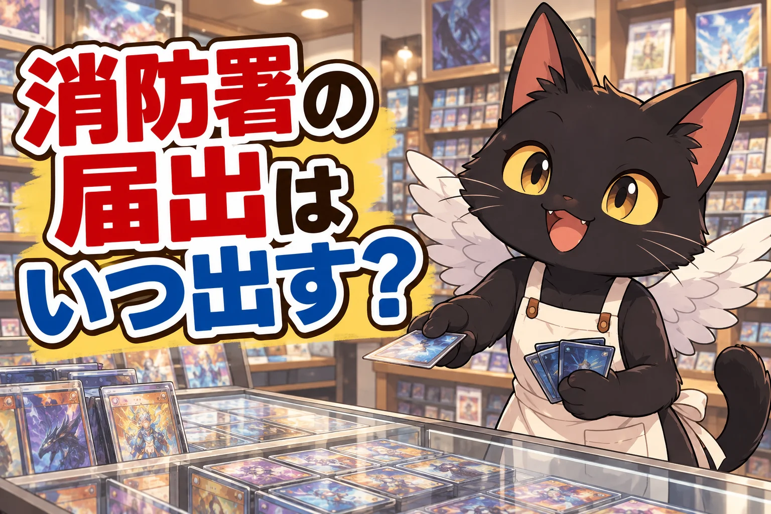 消防署の届出はいつ出す？
