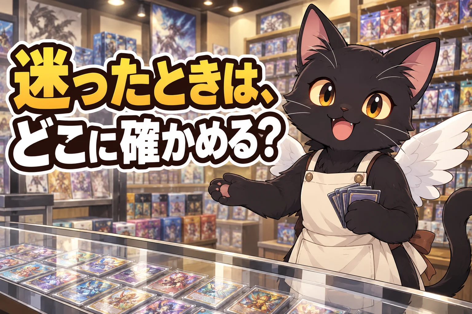 迷ったときは、どこに確かめる？
