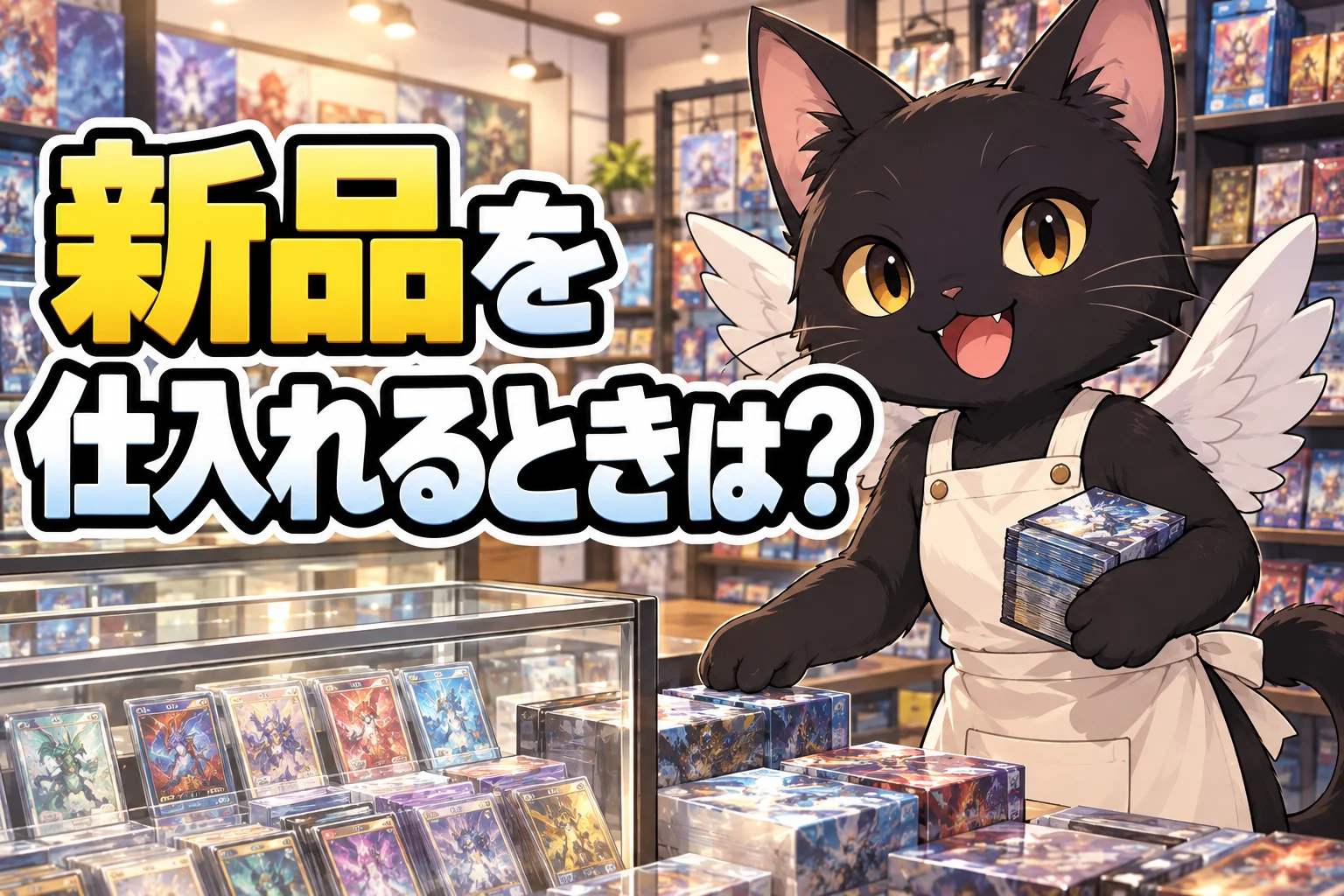 新品を仕入れるときは？