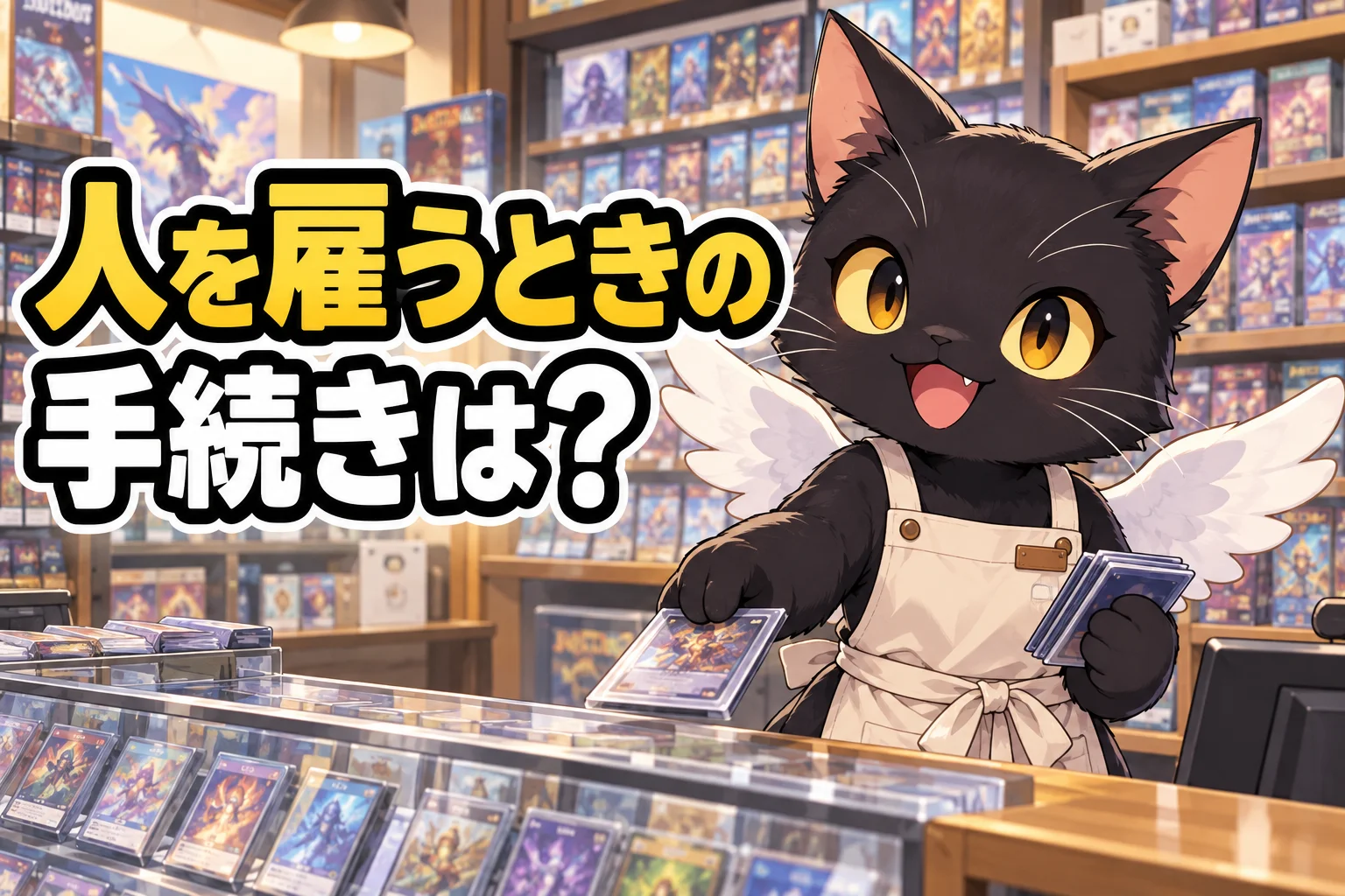 人を雇うときの手続きは？