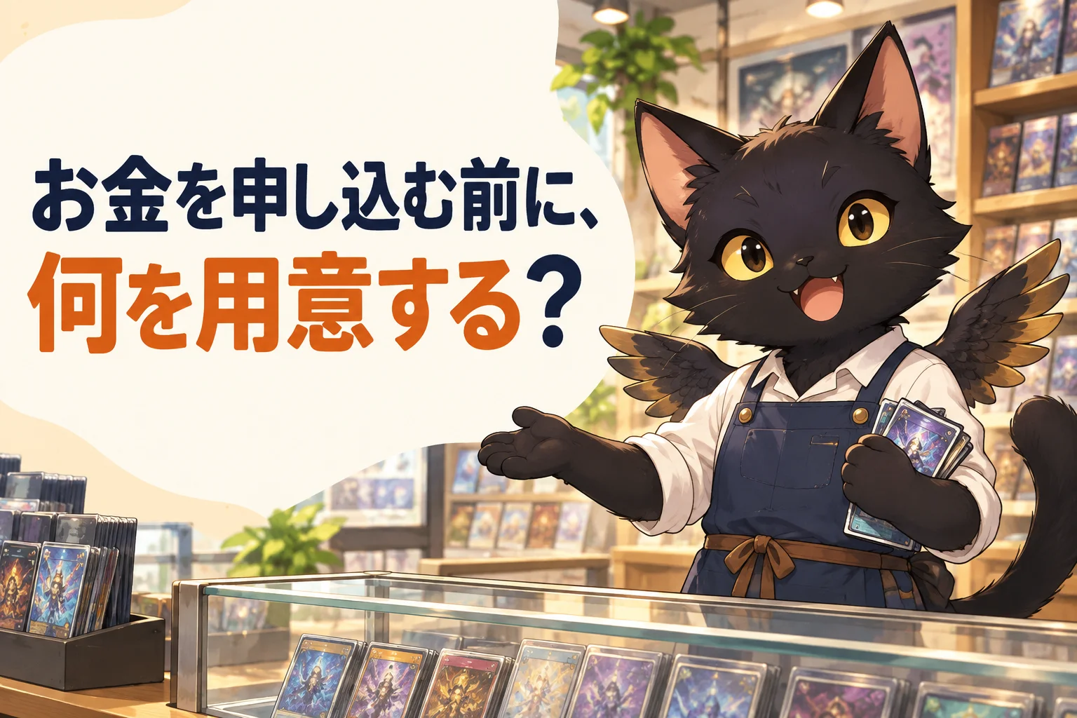 お金を申し込む前に、何を用意する？