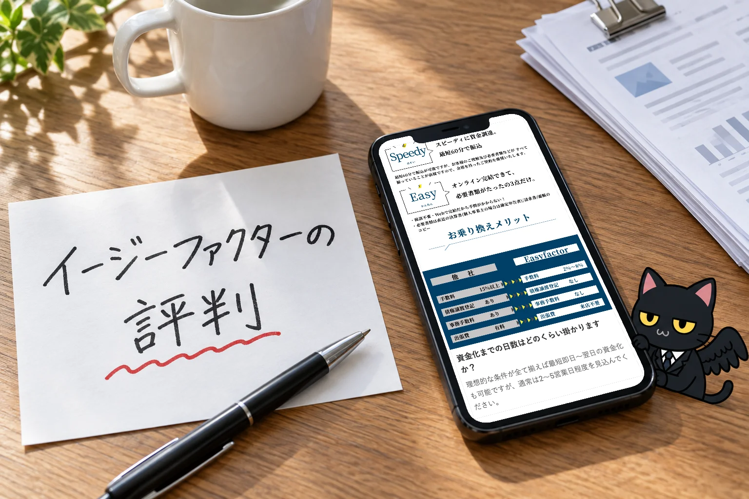 イージーファクターの評判