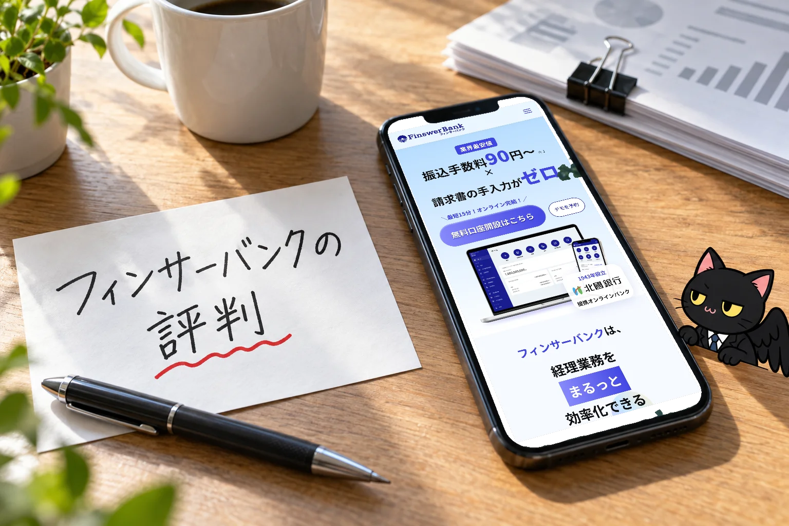 フィンサーバンクの評判