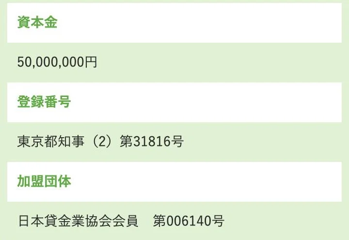 申込みページの会社概要。「東京都知事（2）第31816号」（2026年10月4日）