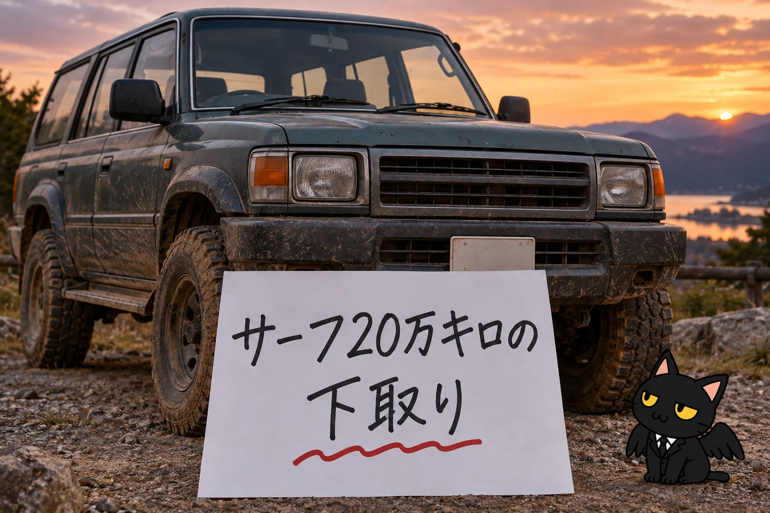 サーフ20万キロの下取り