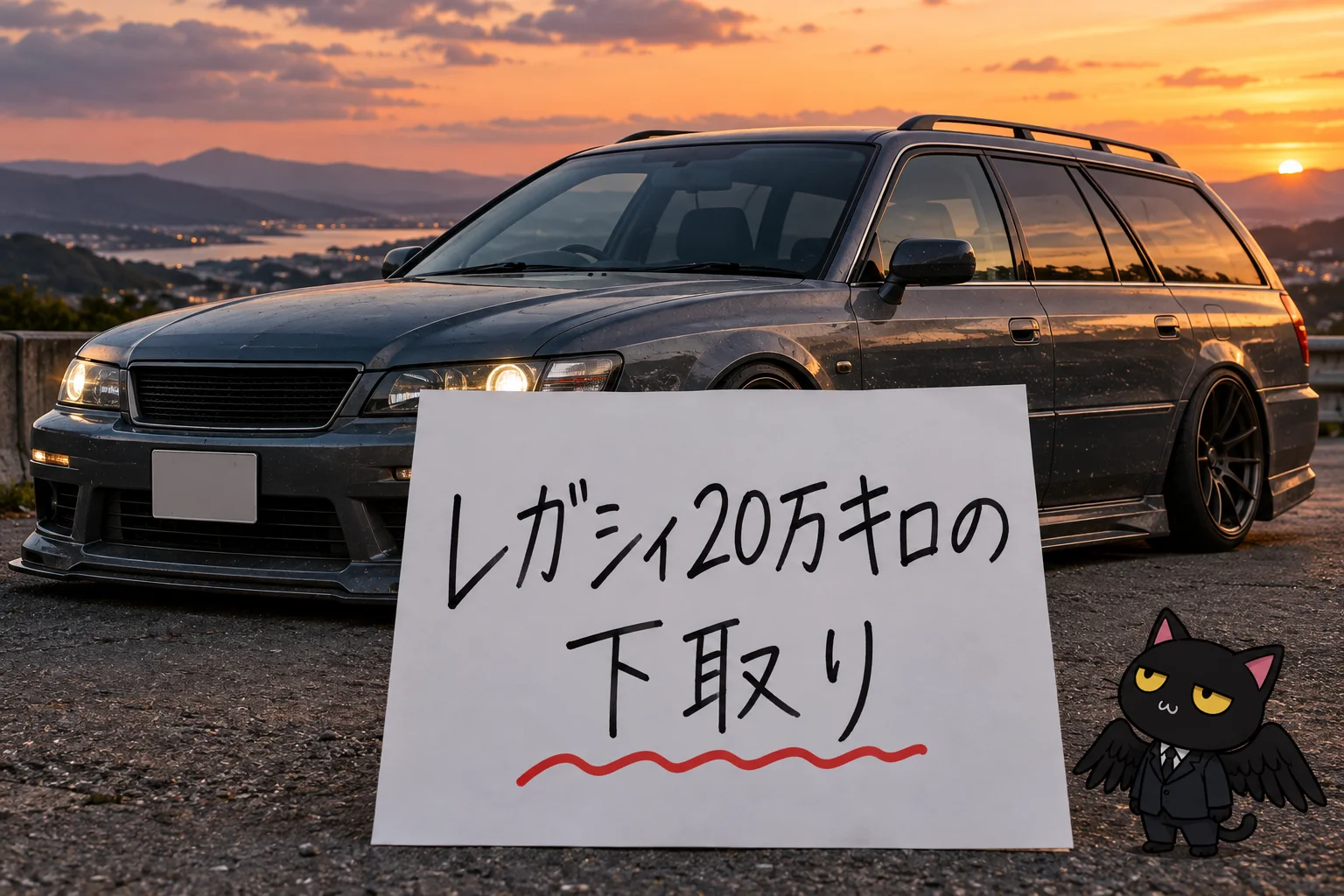 レガシィ20万キロの下取り