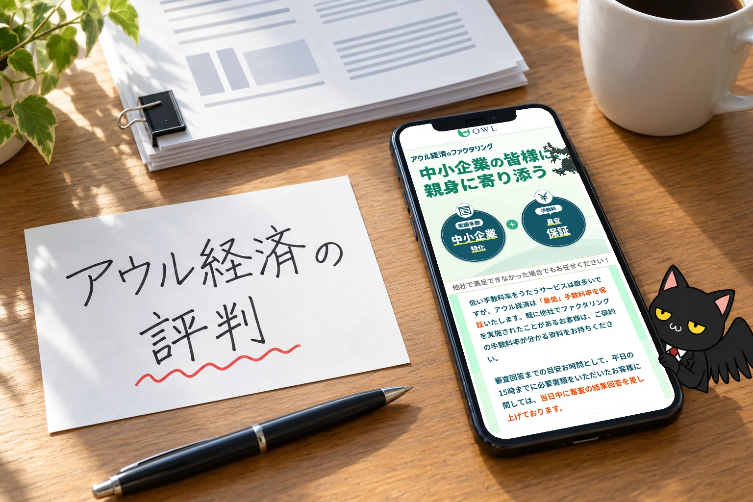 アウル経済の評判